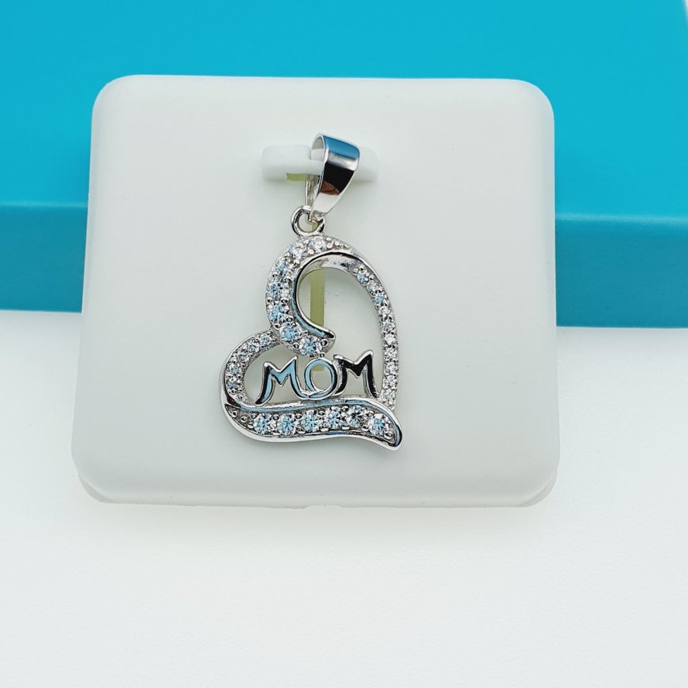 "925 Sterling Silver CZ Beautiful Pendant for Women, 1USPAR4022 - Picture 2 of 11